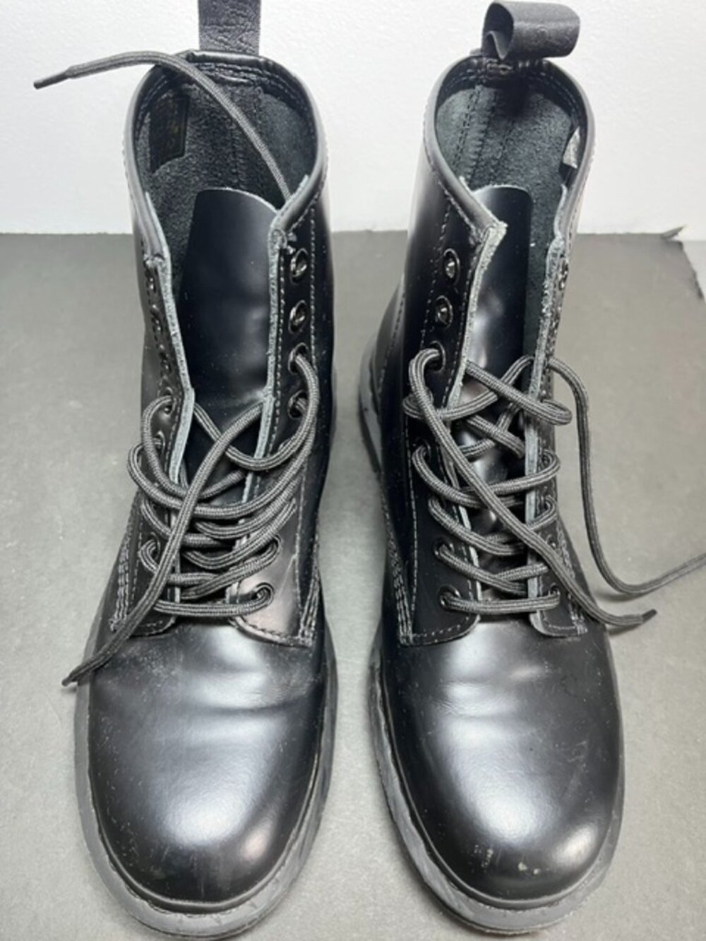 Women's Size 8.5 (Black US Men's 10) Original Dr Martens 1460 Mono - Unisex